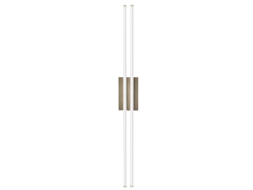 LED direct light brass wall lamp | Luton by Gianfranco Ferre Home