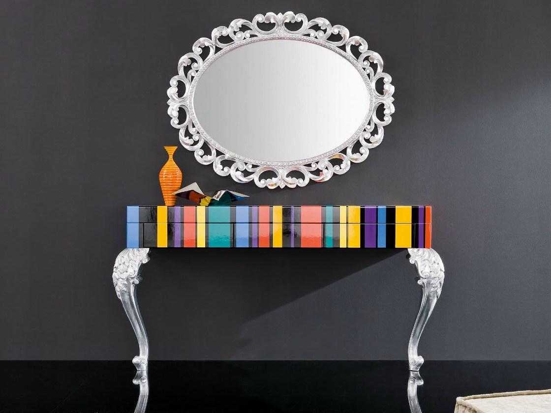 Rectangular console table | Minimal Baroque by Modenese Gastone