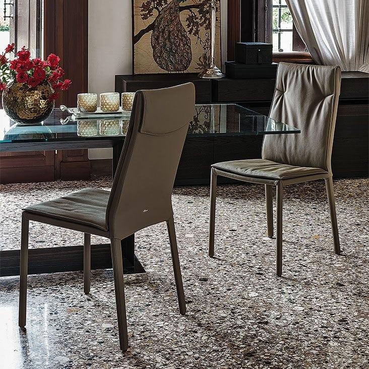 Nabuk chair | Isabel by Cattelan Italia