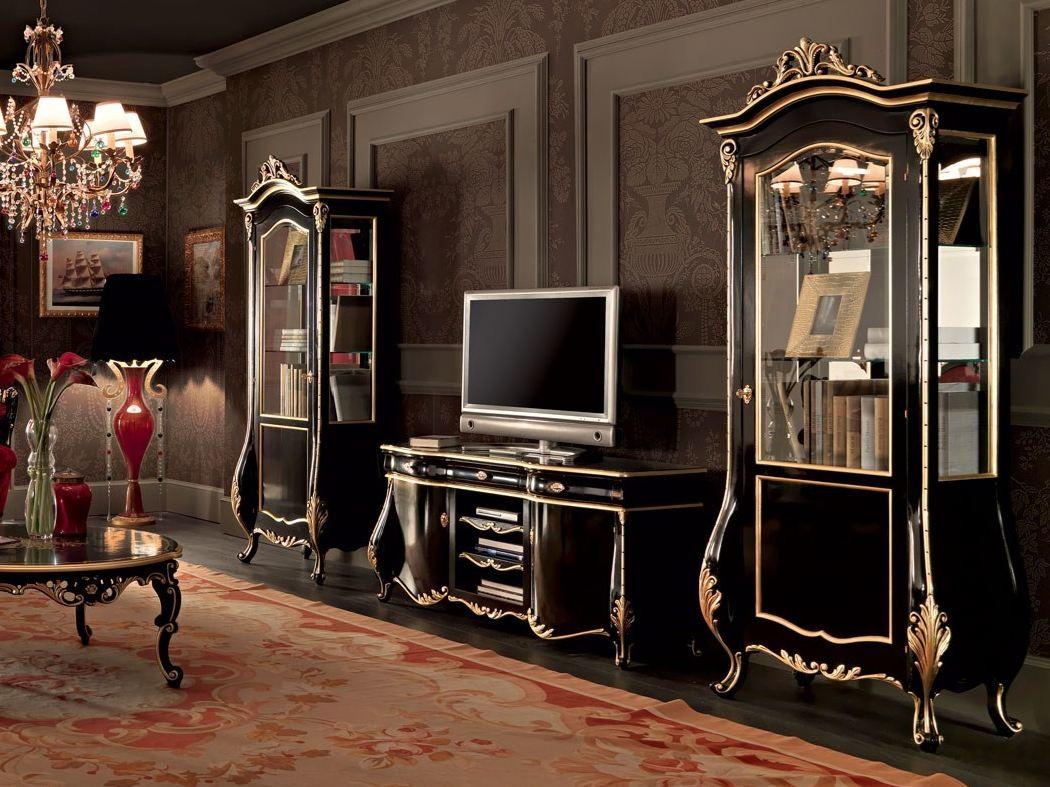 Solid wood display cabinet | 11108 by Modenese Gastone