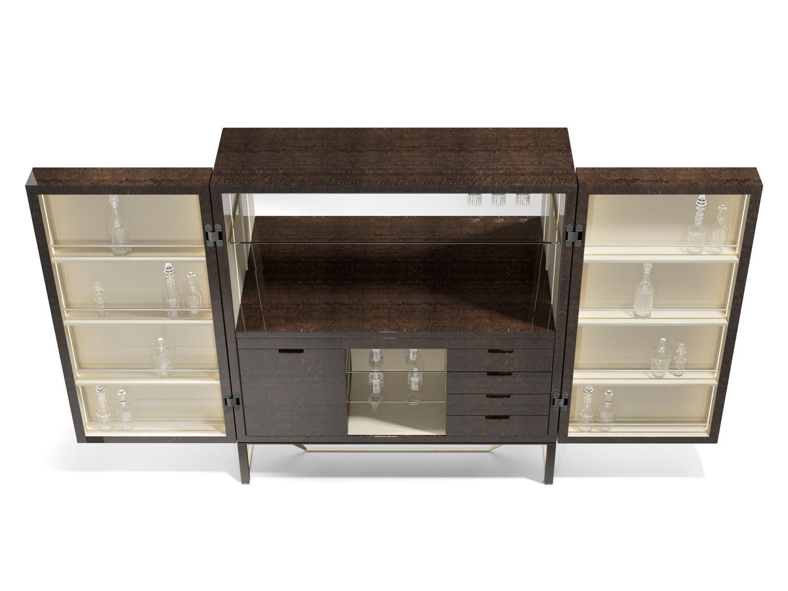 Wooden bar cabinet | Prisma by Capital Collection