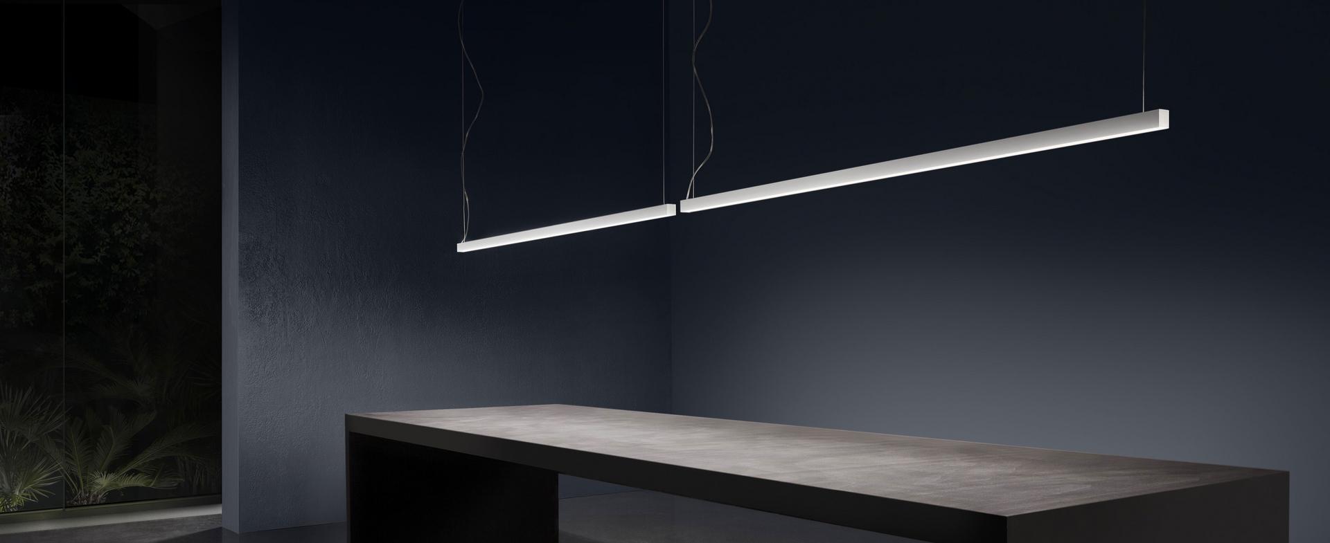 LED metal pendant lamp | Brooklyn Line by Panzeri
