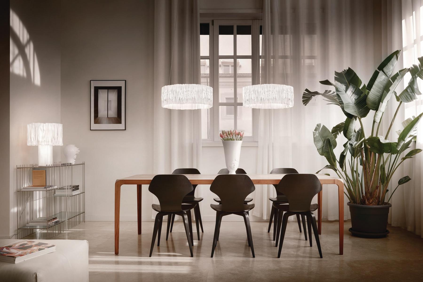 Lentiflex® and Goldflex® LED pendant lamp | Accordéon by Slamp