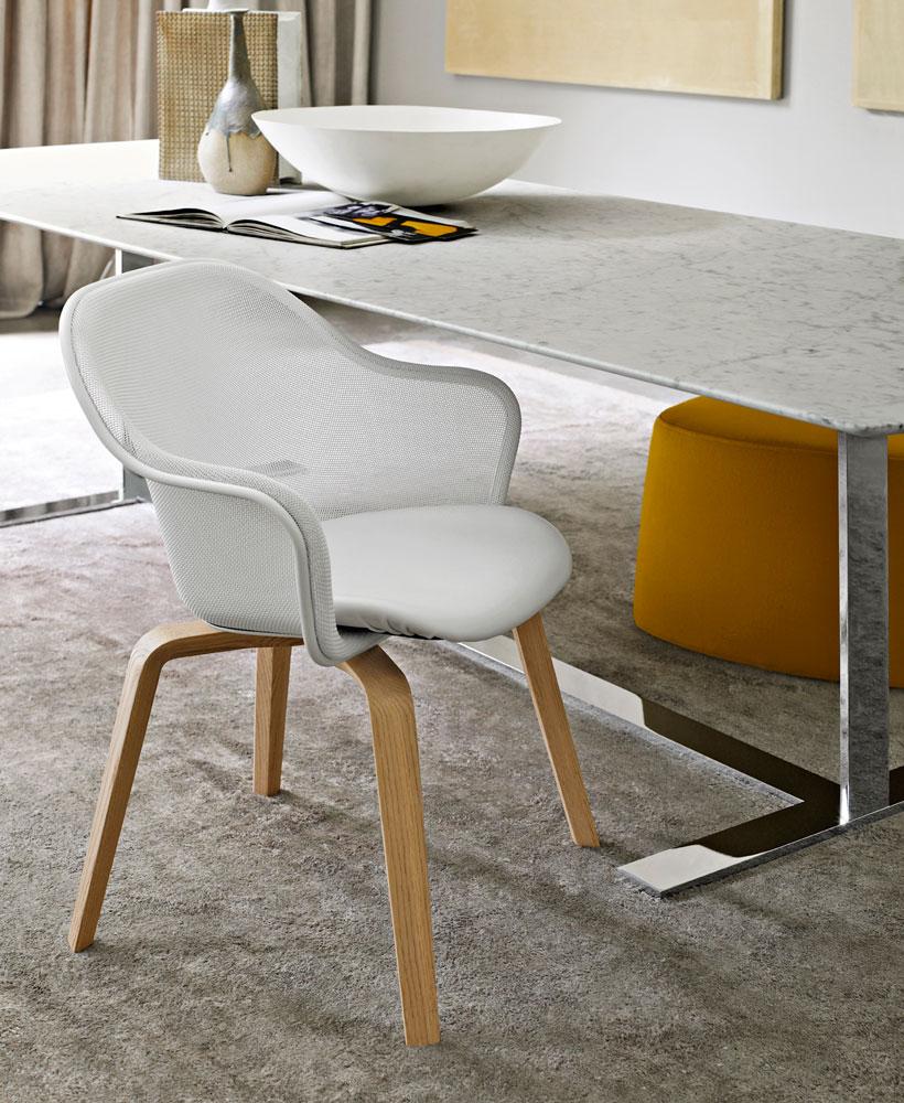 Chair with armrests | Iuta '14 by B&B Italia