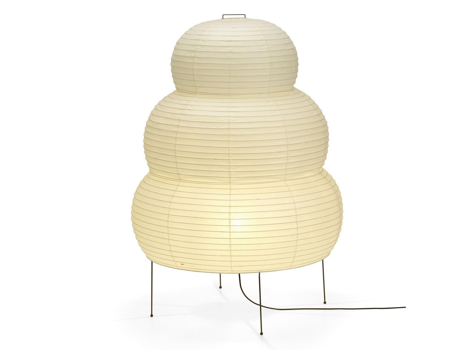 Japanese paper floor lamp | Akari 25n by Vitra