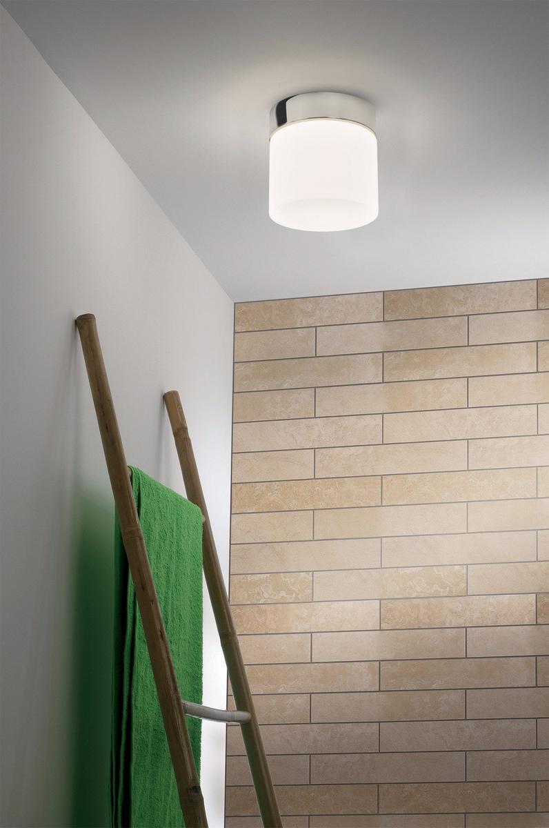 Glass and steel ceiling light with dimmer | Sabina by Astro lighting