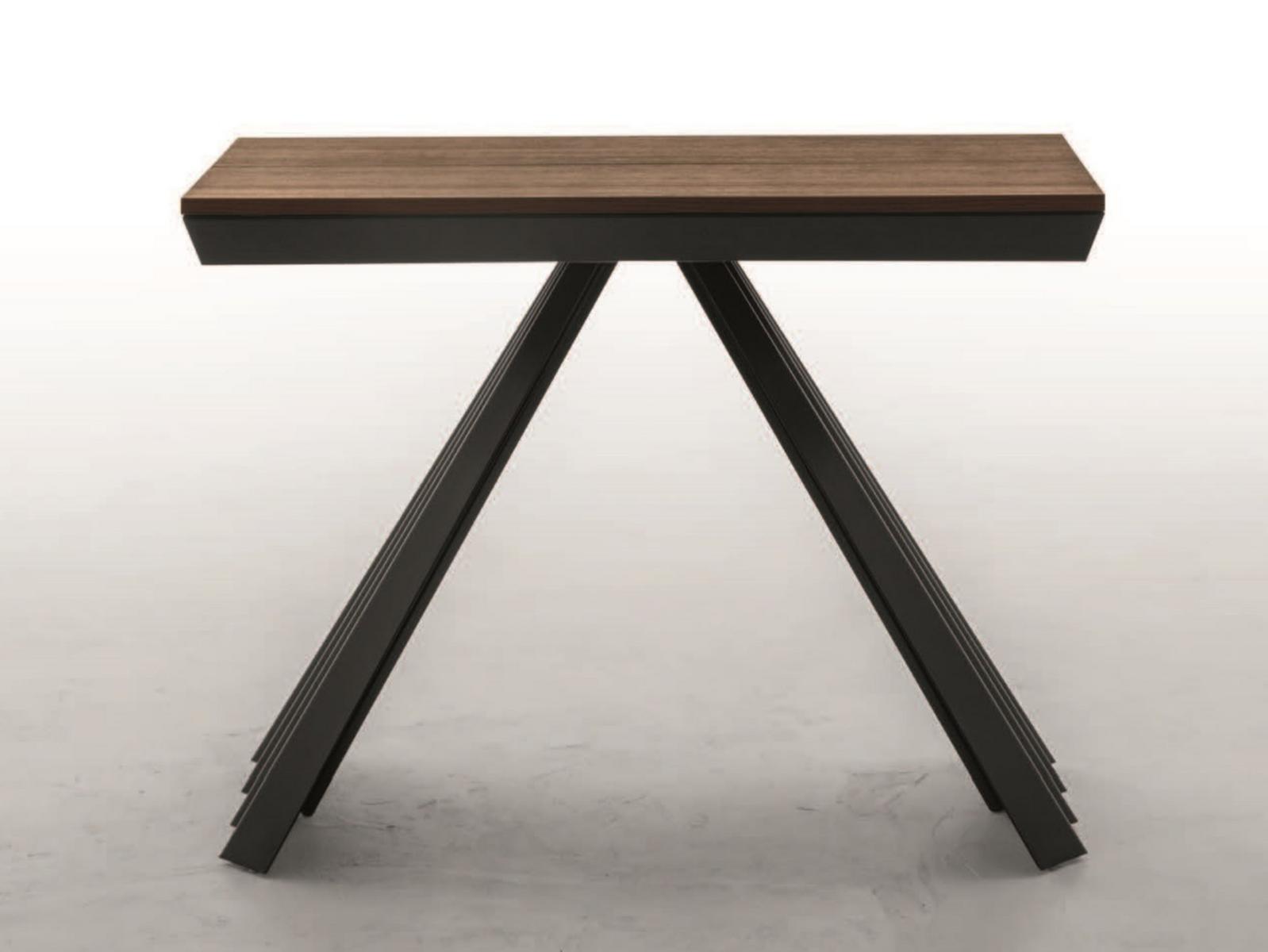 Melamine-faced chipboard console table / table | Ventaglio by Tonin Casa
