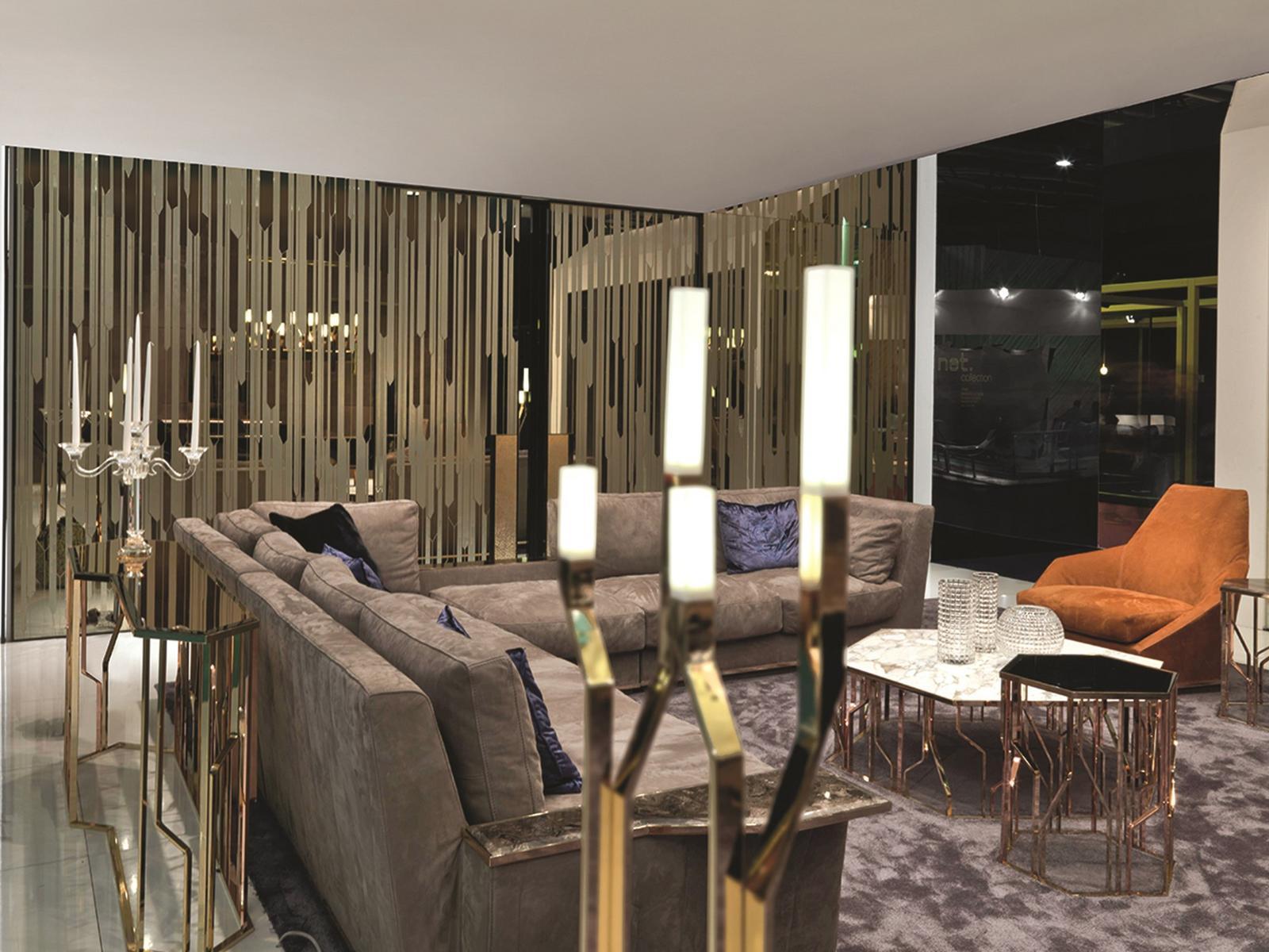 Metal floor lamp | Narita by Longhi