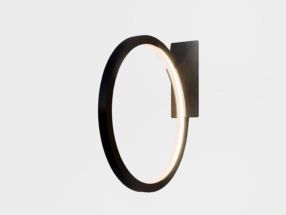 Aluminium outdoor wall lamp | o' by Artemide