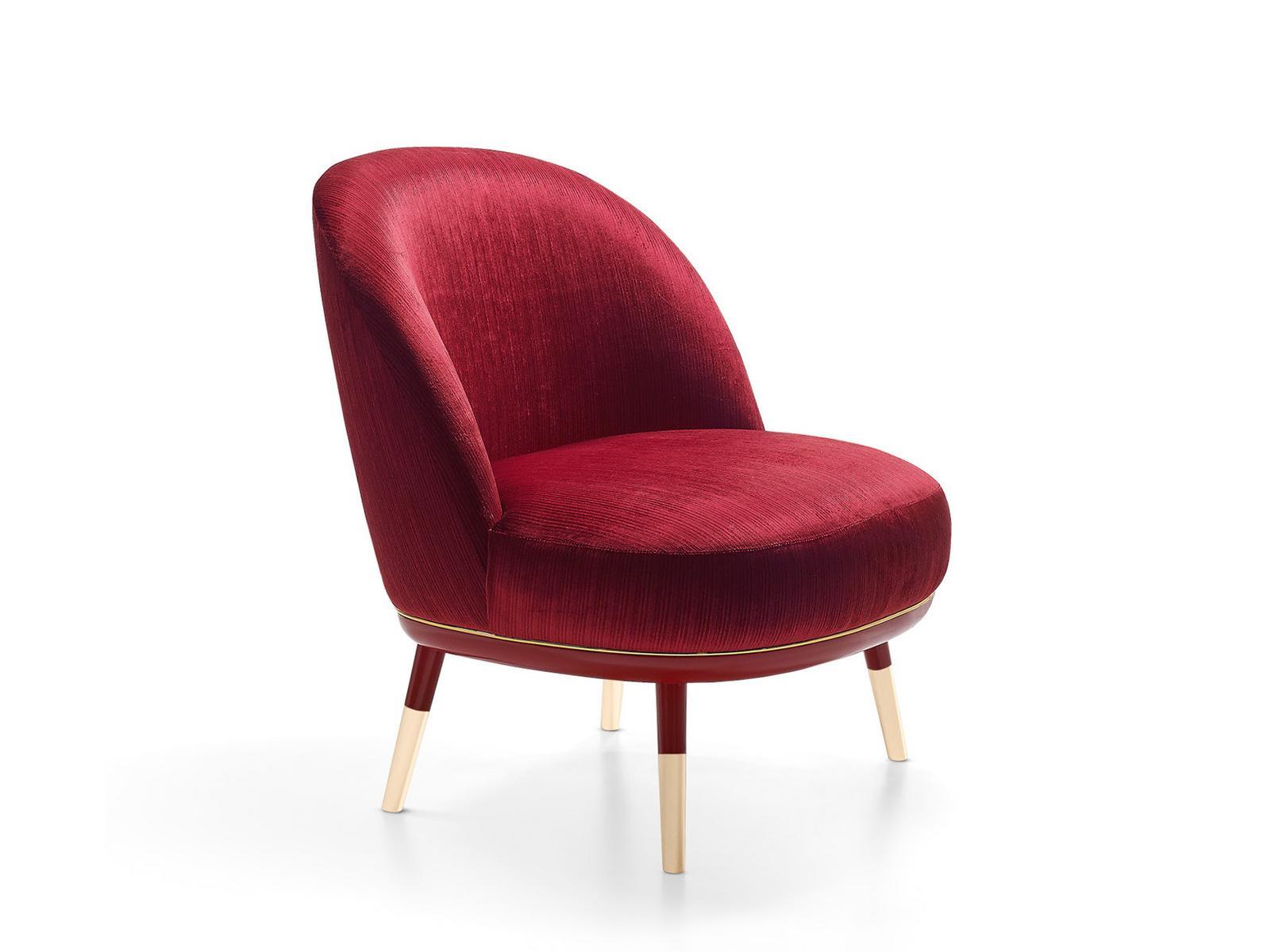 Fabric armchair | Sabrina by Volpi
