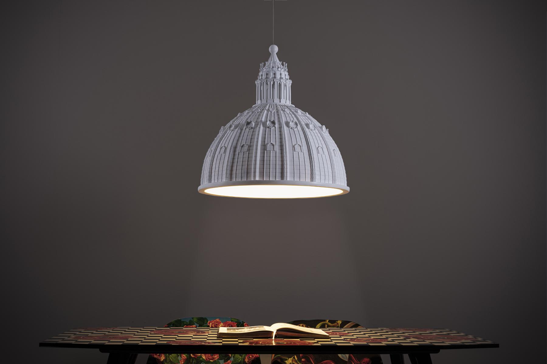Direct light resin pendant lamp | Cupolone by Seletti