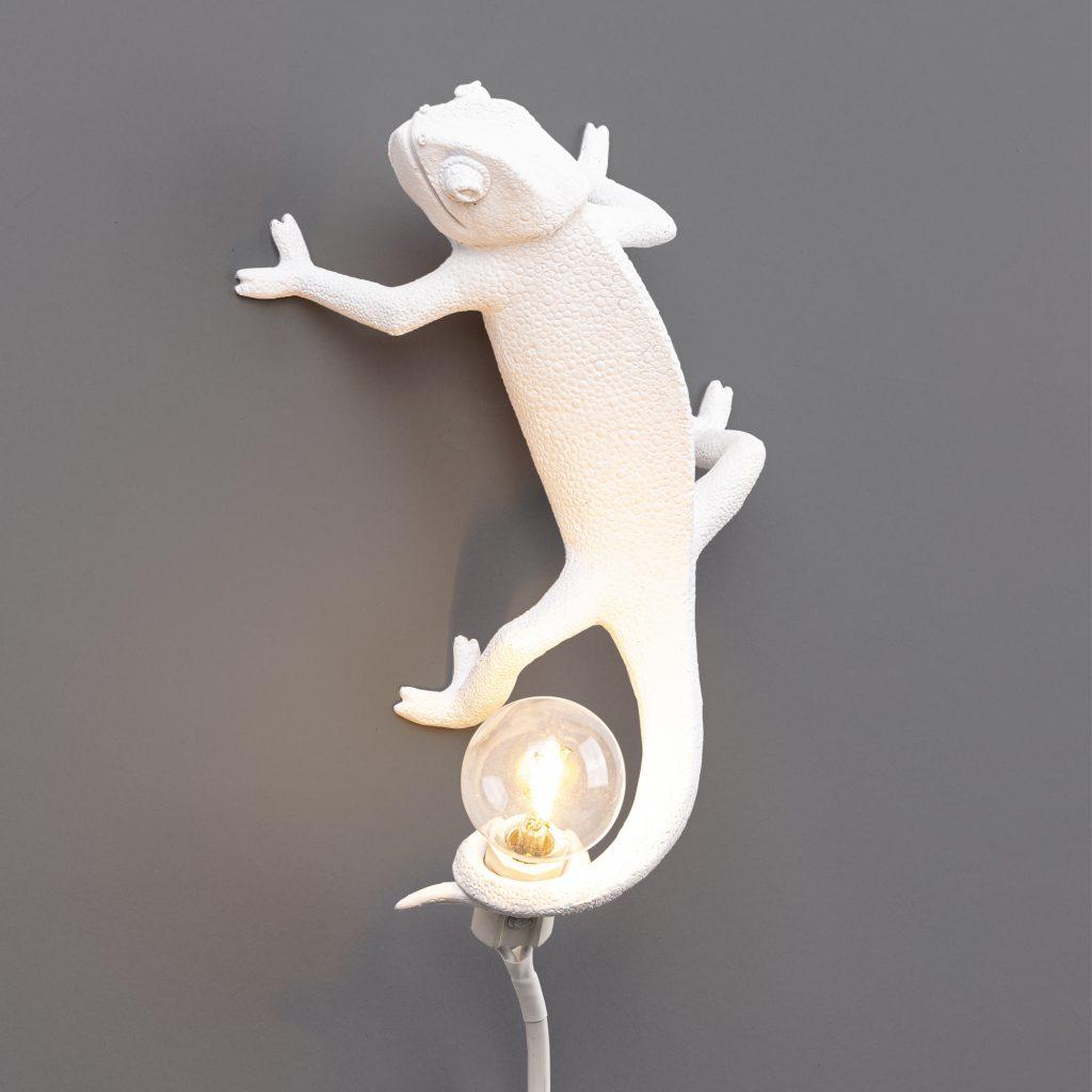 LED resin wall lamp | Chameleon Going Up by Seletti