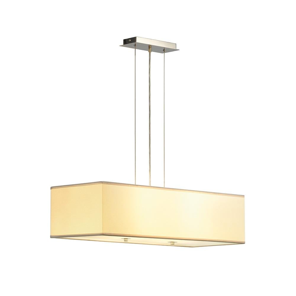 Fabric pendant lamp in a contemporary style | Soprana by SLV
