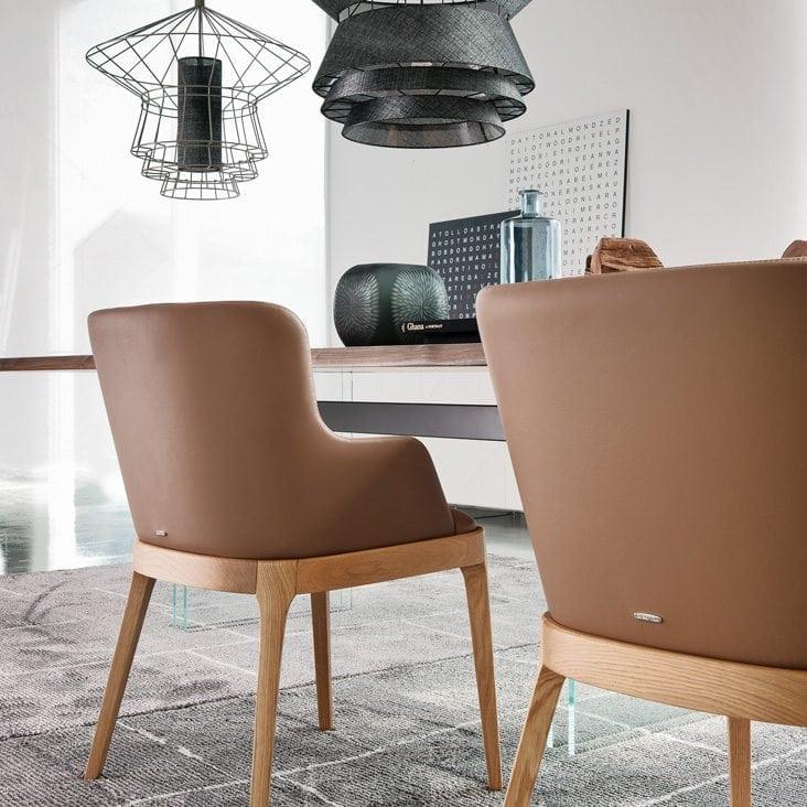 Nabuk chair | Magda by Cattelan Italia