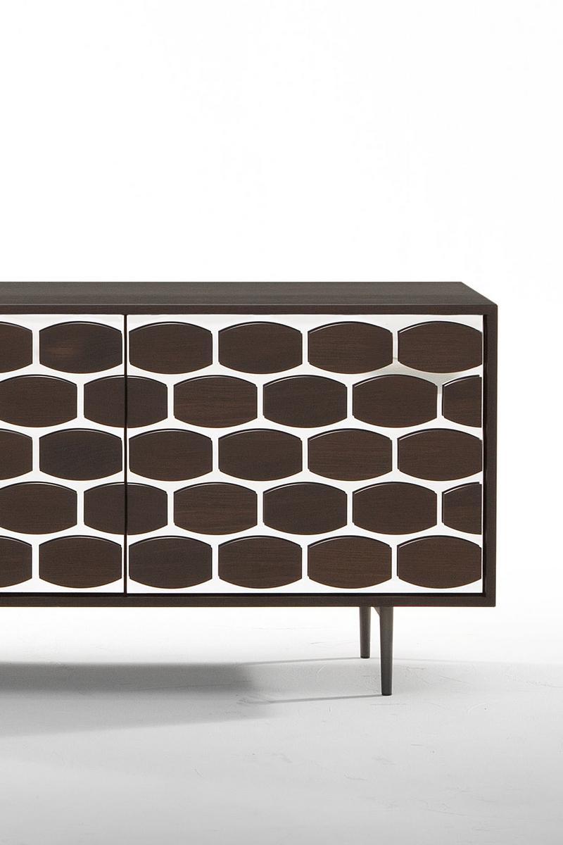 Wood veneer TV cabinet / sideboard | Honey by Tonin Casa