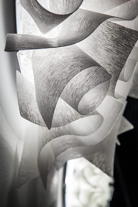 Opalflex® wall lamp / ceiling lamp | Veli Large Couture by Slamp