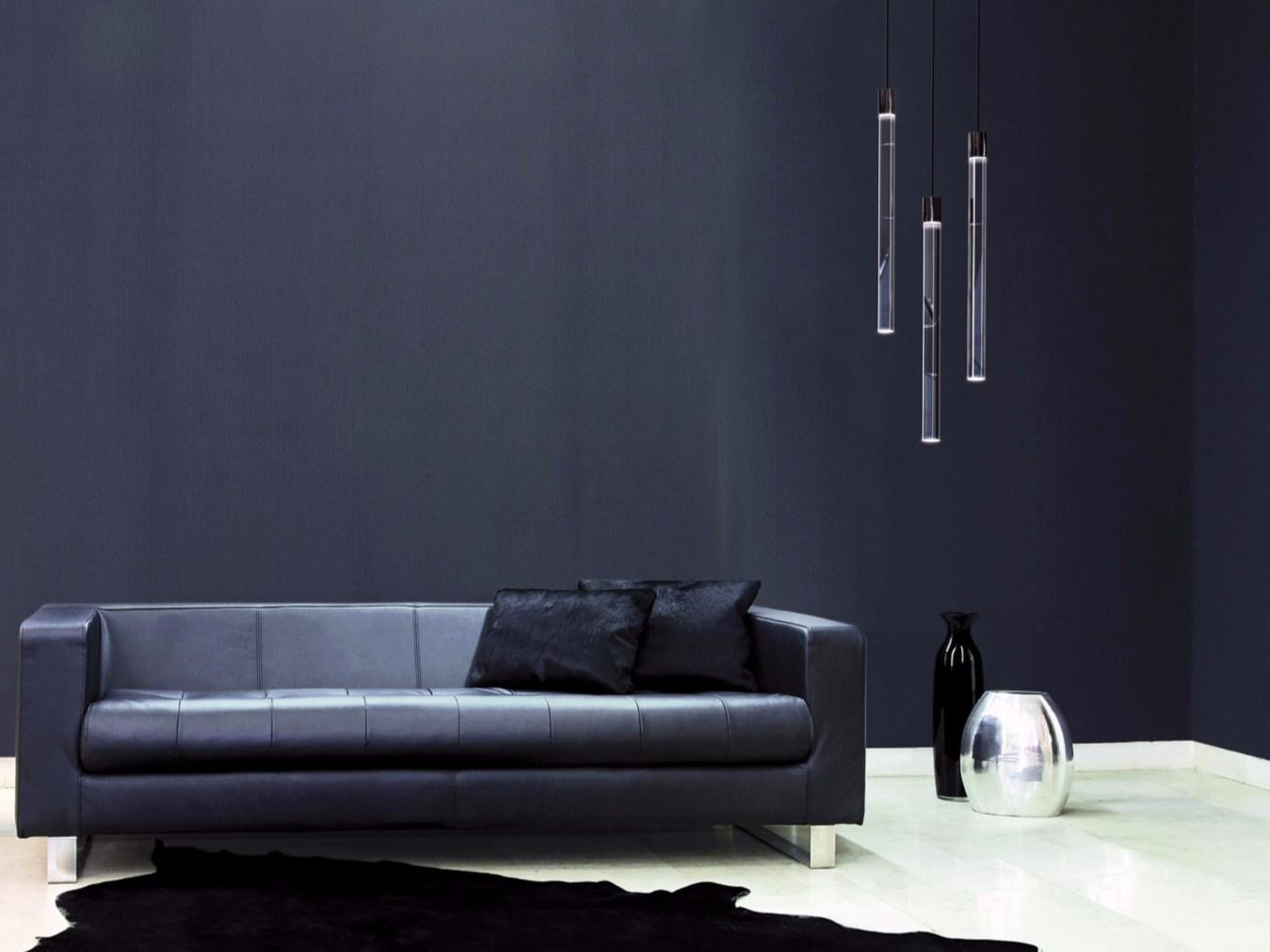 LED acrylic glass pendant lamp | Fio by Sattler