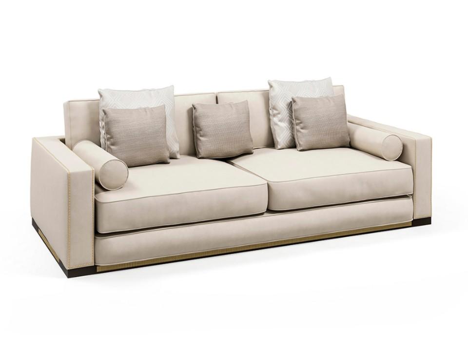 3 seater leather sofa | Pr.632 by Stella del Mobile