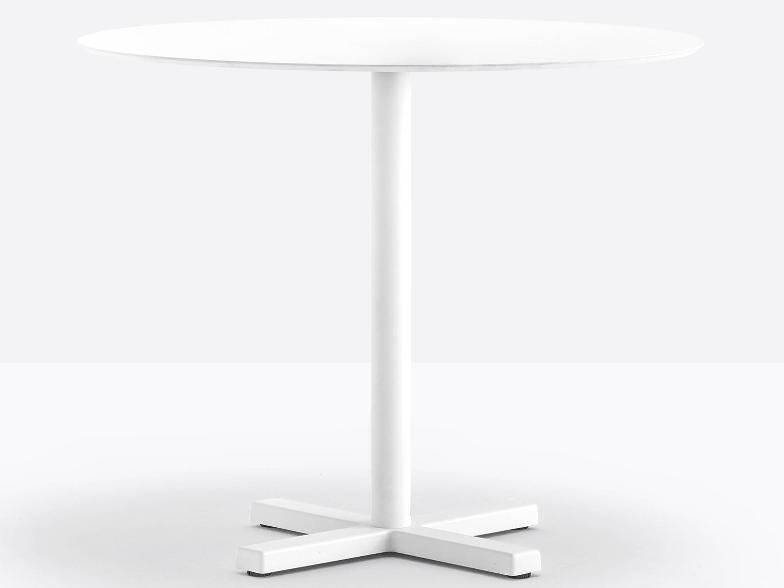 Steel contract table with 4-star base | Bold 4750 by Pedrali