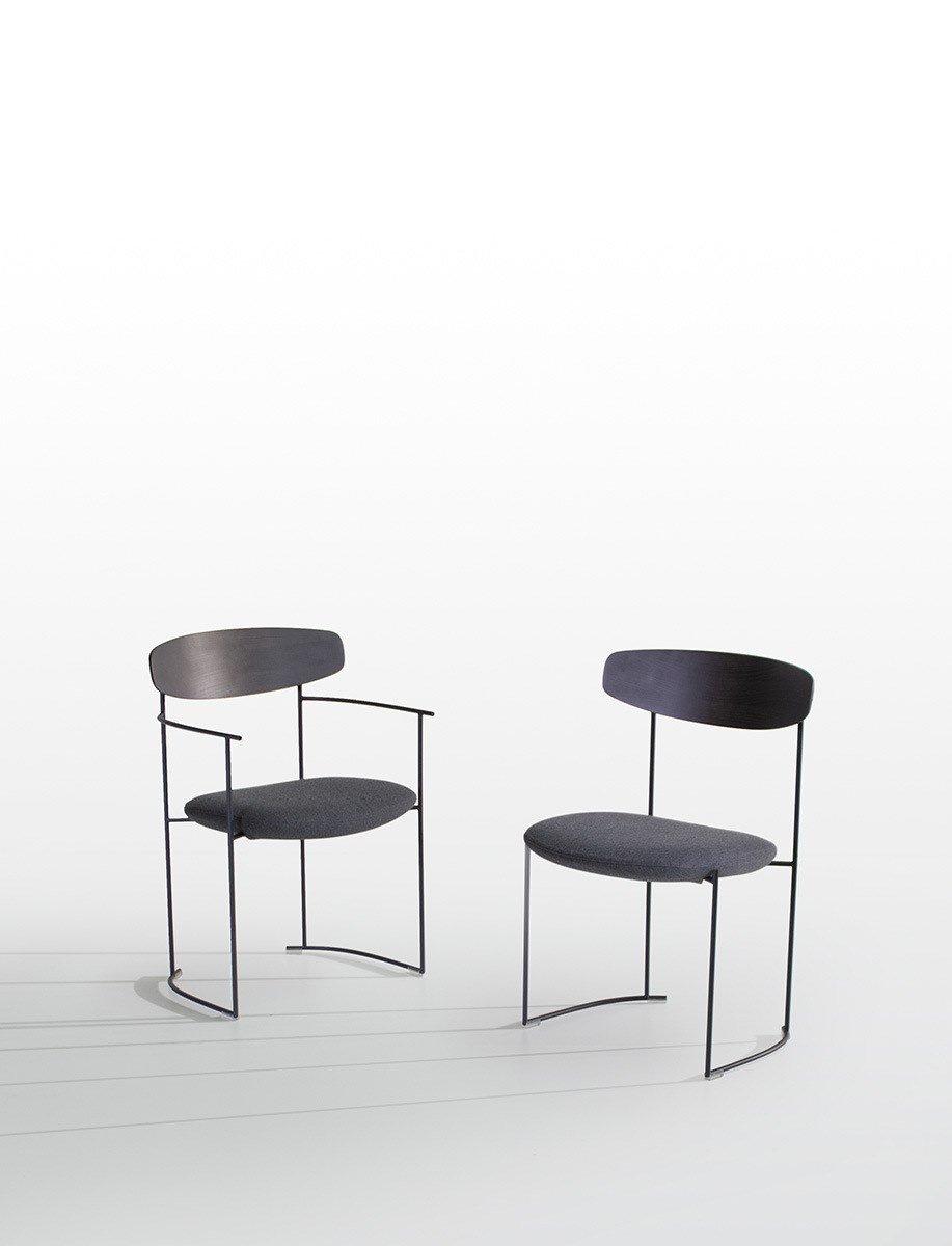 Sled base chair | Keel by Potocco