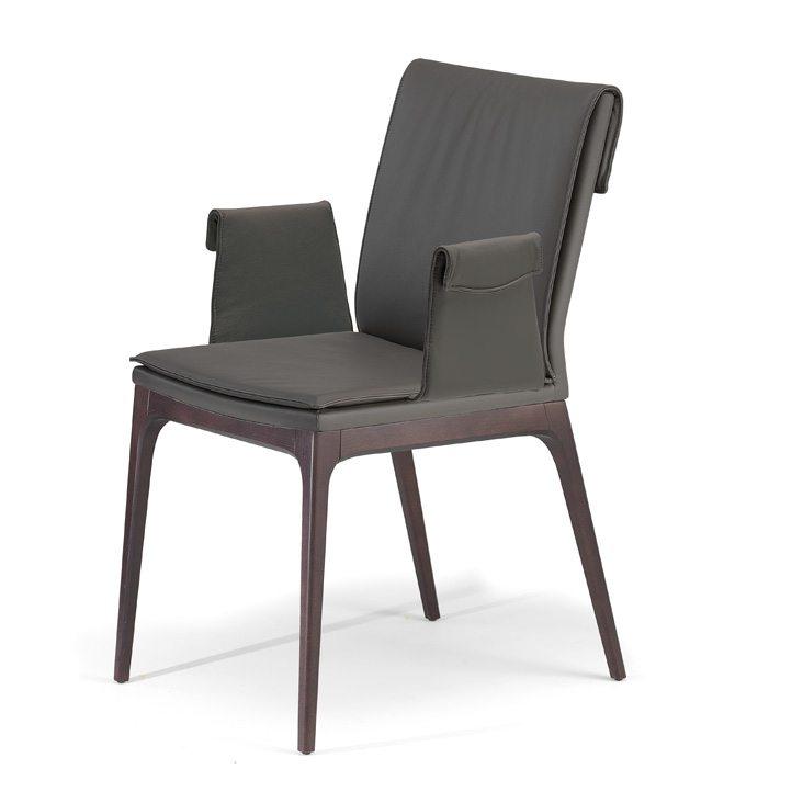 Leather chair | Sofia by Cattelan Italia