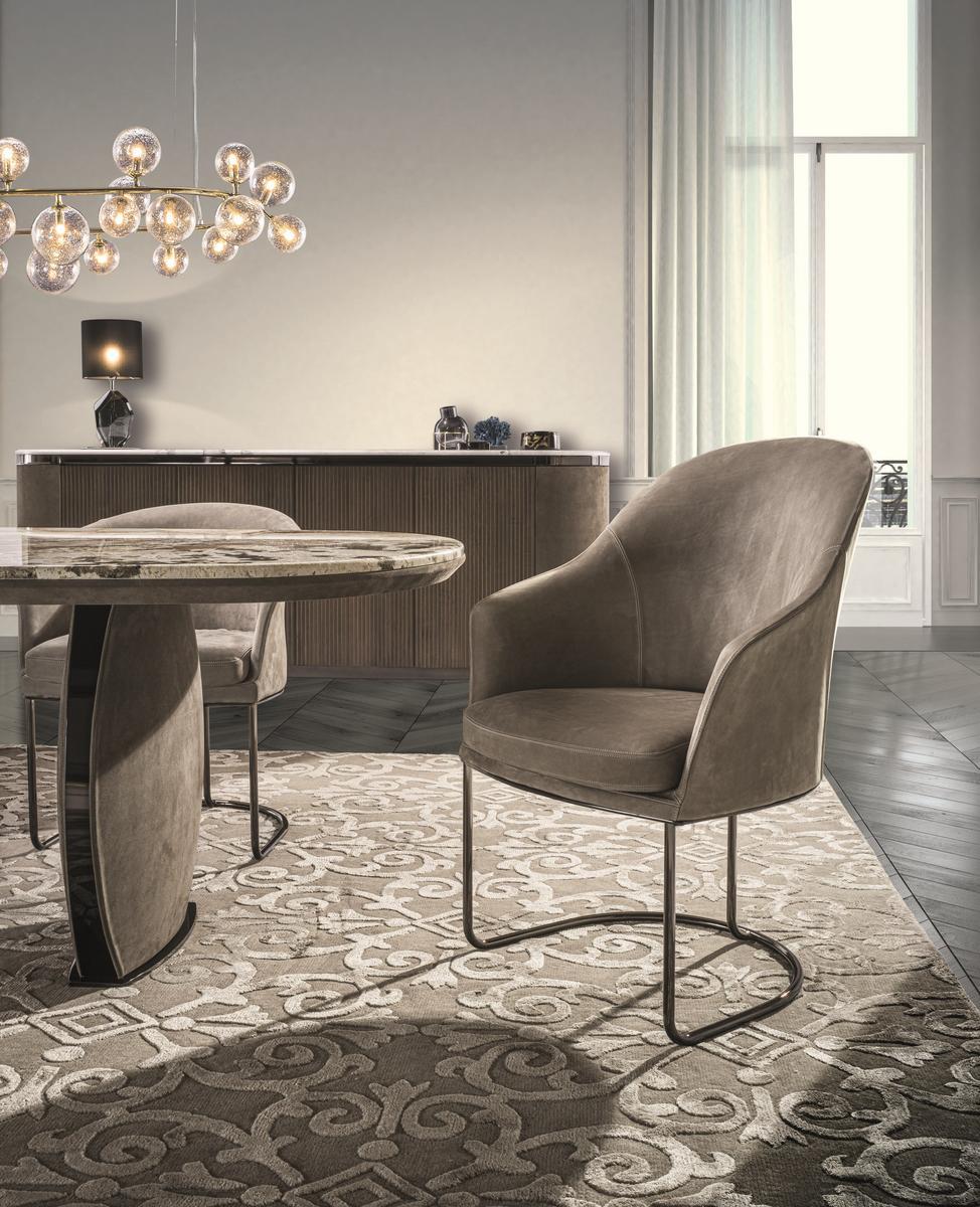 Fabric chair | Lily by Longhi