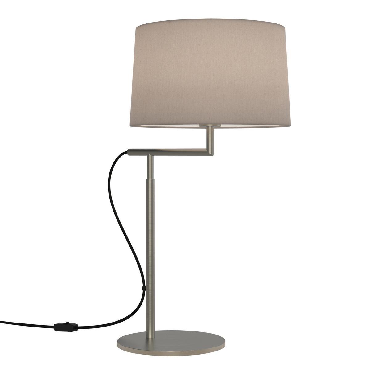 Led table lamp in steel and fabric | Telegraph by Astro lighting