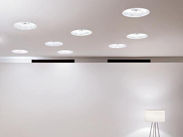 Direct light recessed plaster ceiling lamp | Skygarden Recessed by Flos