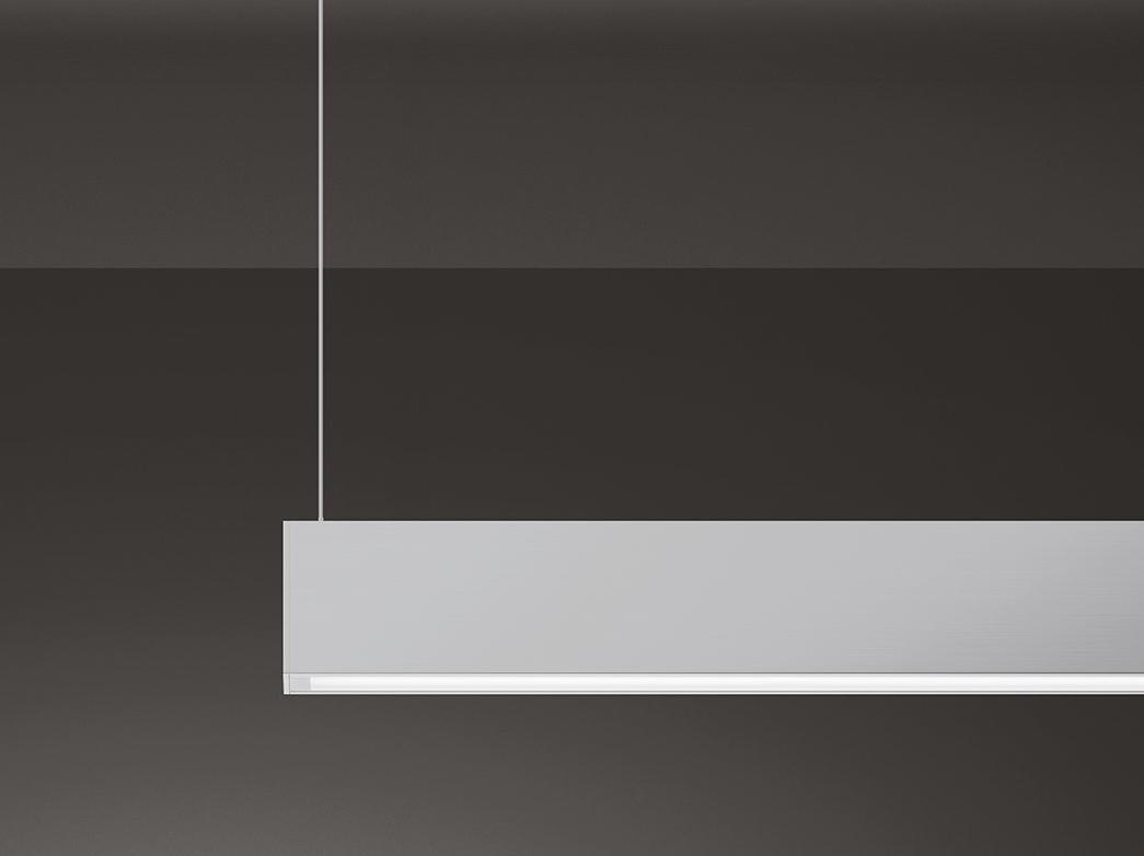 Linear lighting profile | A.39 Suspension/ceiling Diffused by Artemide