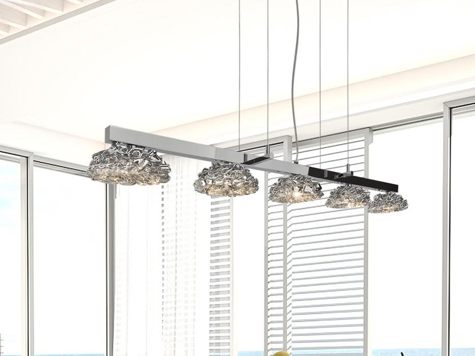 Direct light glass pendant lamp | Flower From Amsterdam H5 by Ilfari