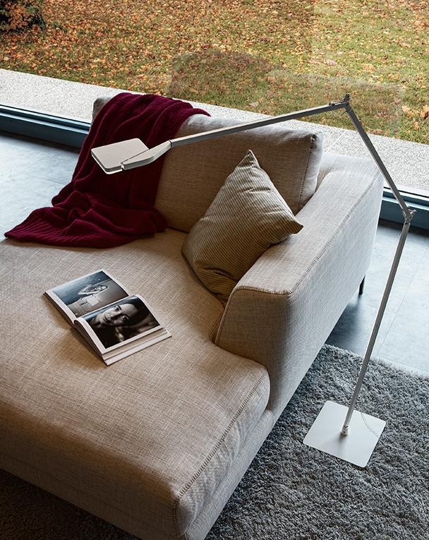 LED adjustable floor lamp | Jackie by Panzeri