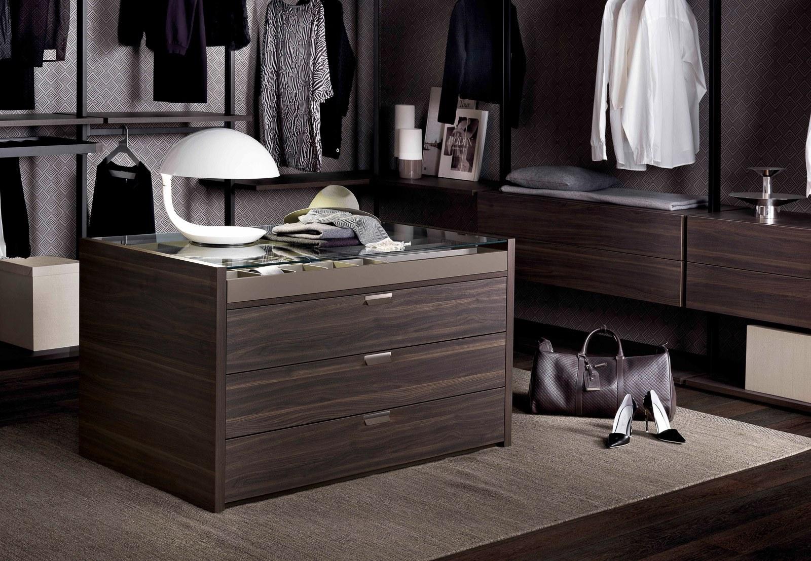 Wooden chest of drawers | Isola by Olivieri