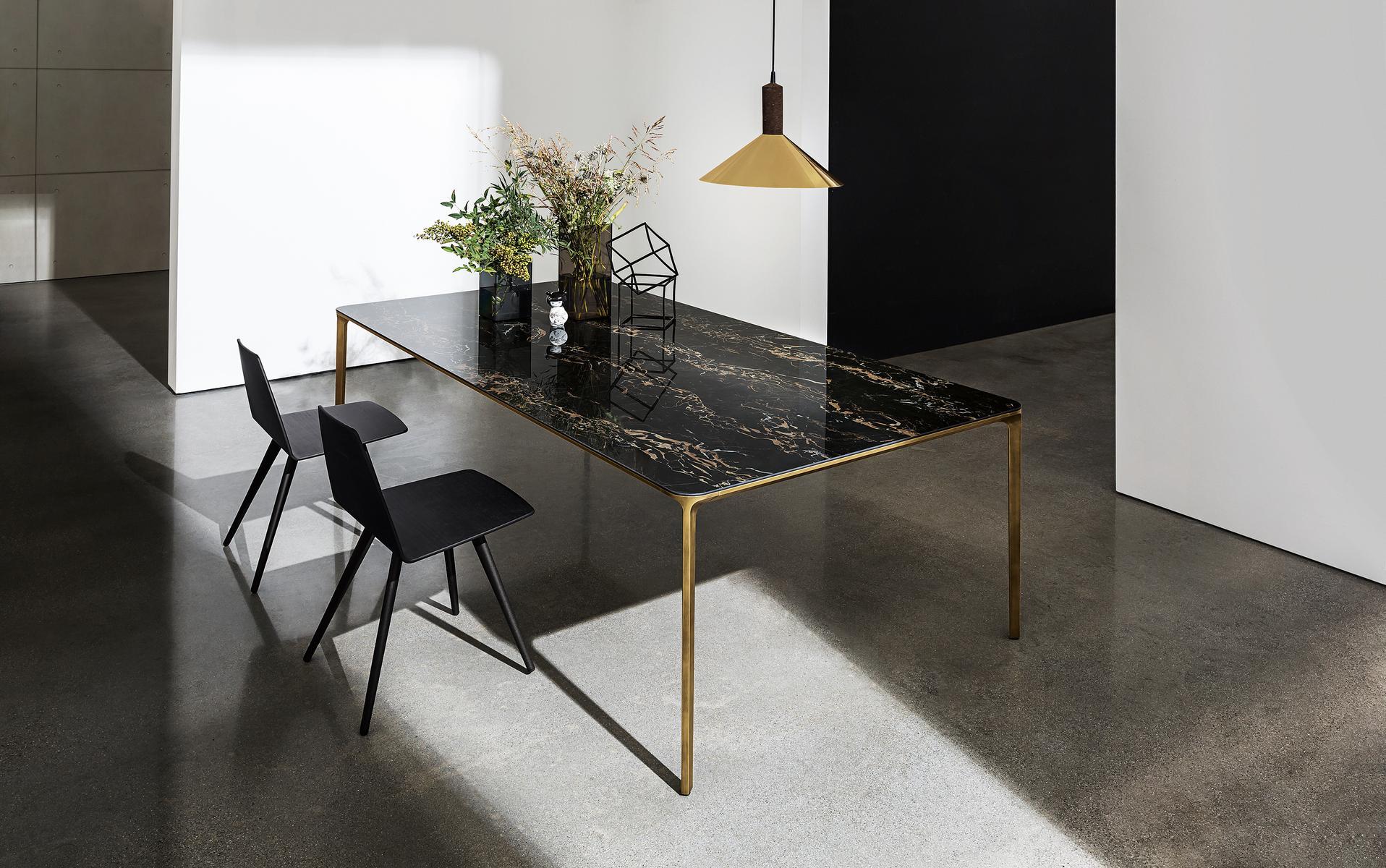 Rectangular ceramic table | Slim Rectangular by Sovet