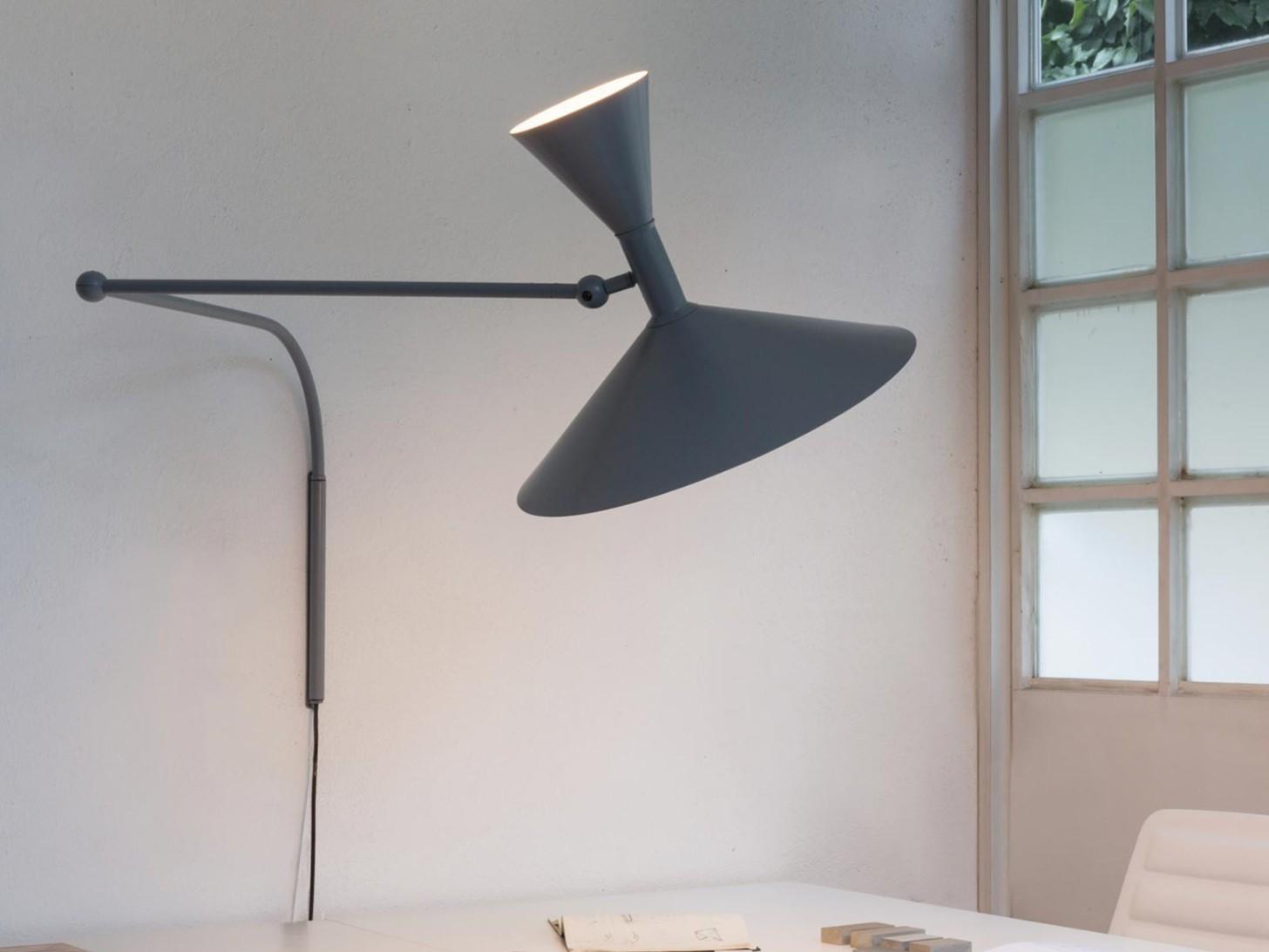 Adjustable aluminium wall lamp | Lampe De Marseille by Nemo