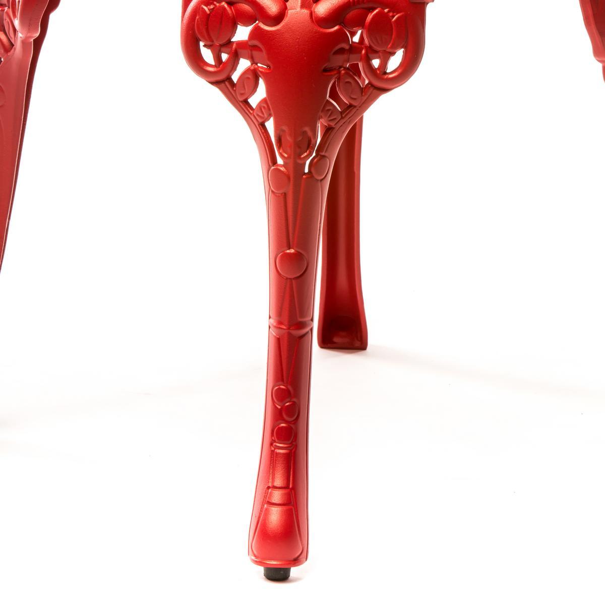 Aluminium garden chair with armrests | Industry by Seletti