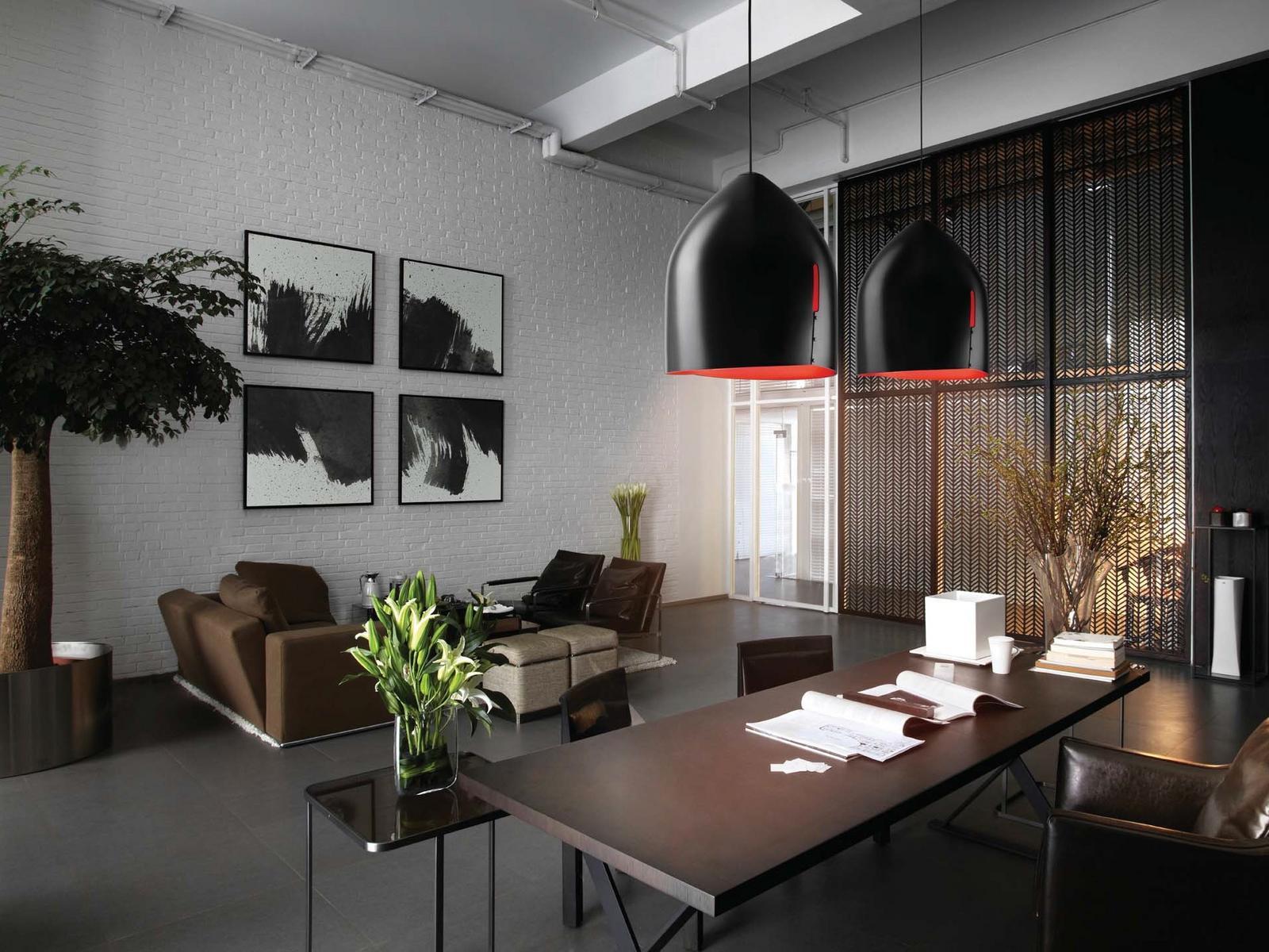 Aluminium pendant lamp | Oru F25 A01 by Fabbian