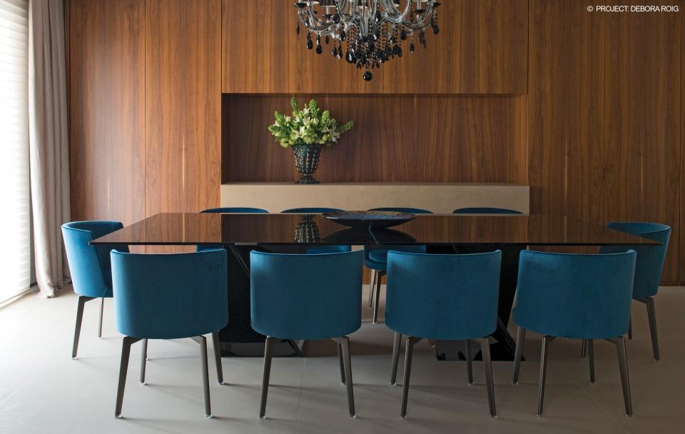 Leather chair with integrated cushion | Feel Good by Flexform