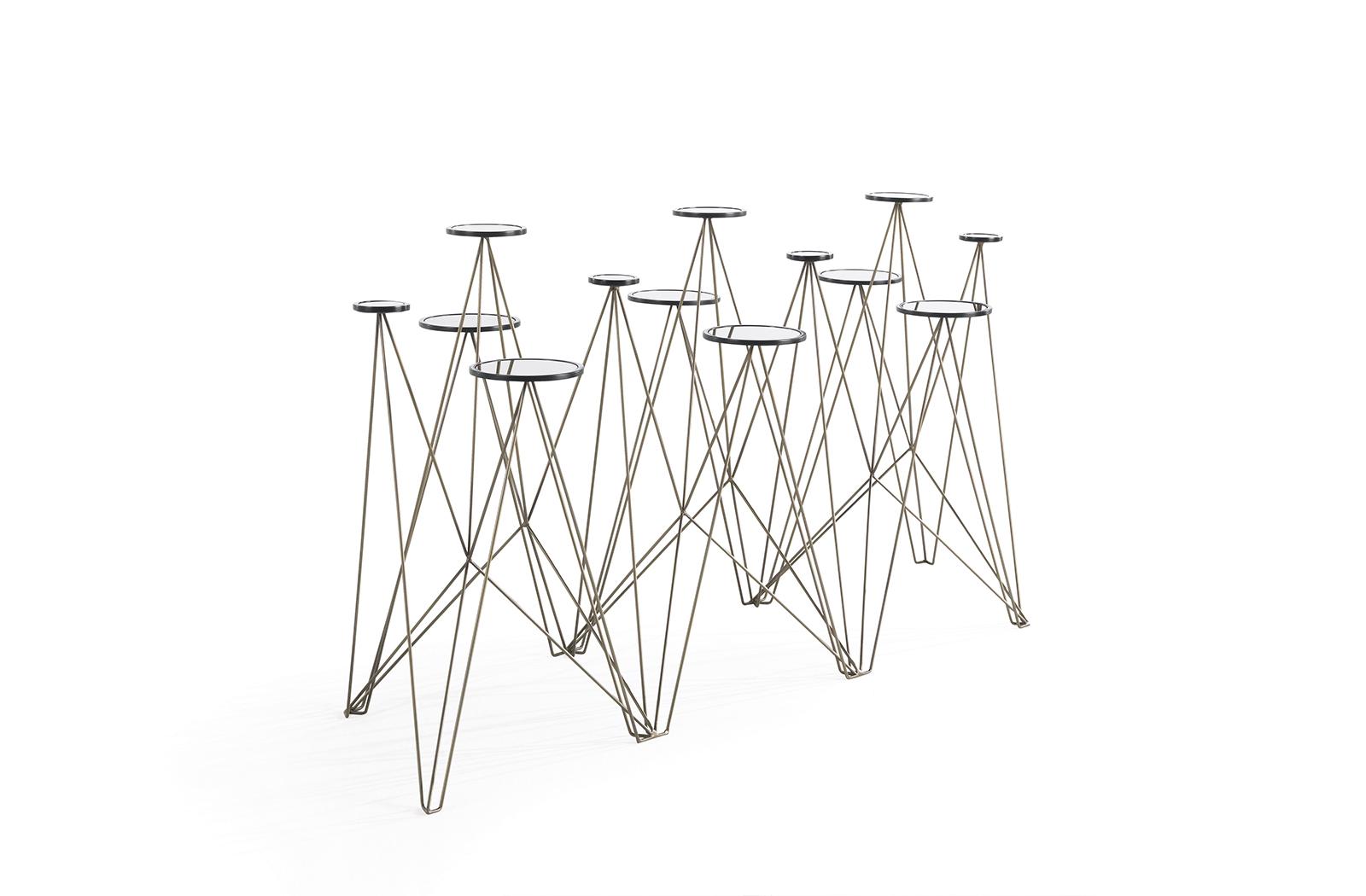 Metal console table | Effiel by Gianfranco Ferre Home