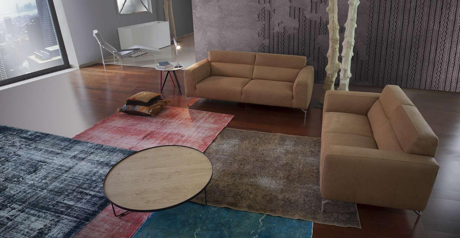 Corner nabuk sofa | Soho by Calia Italia