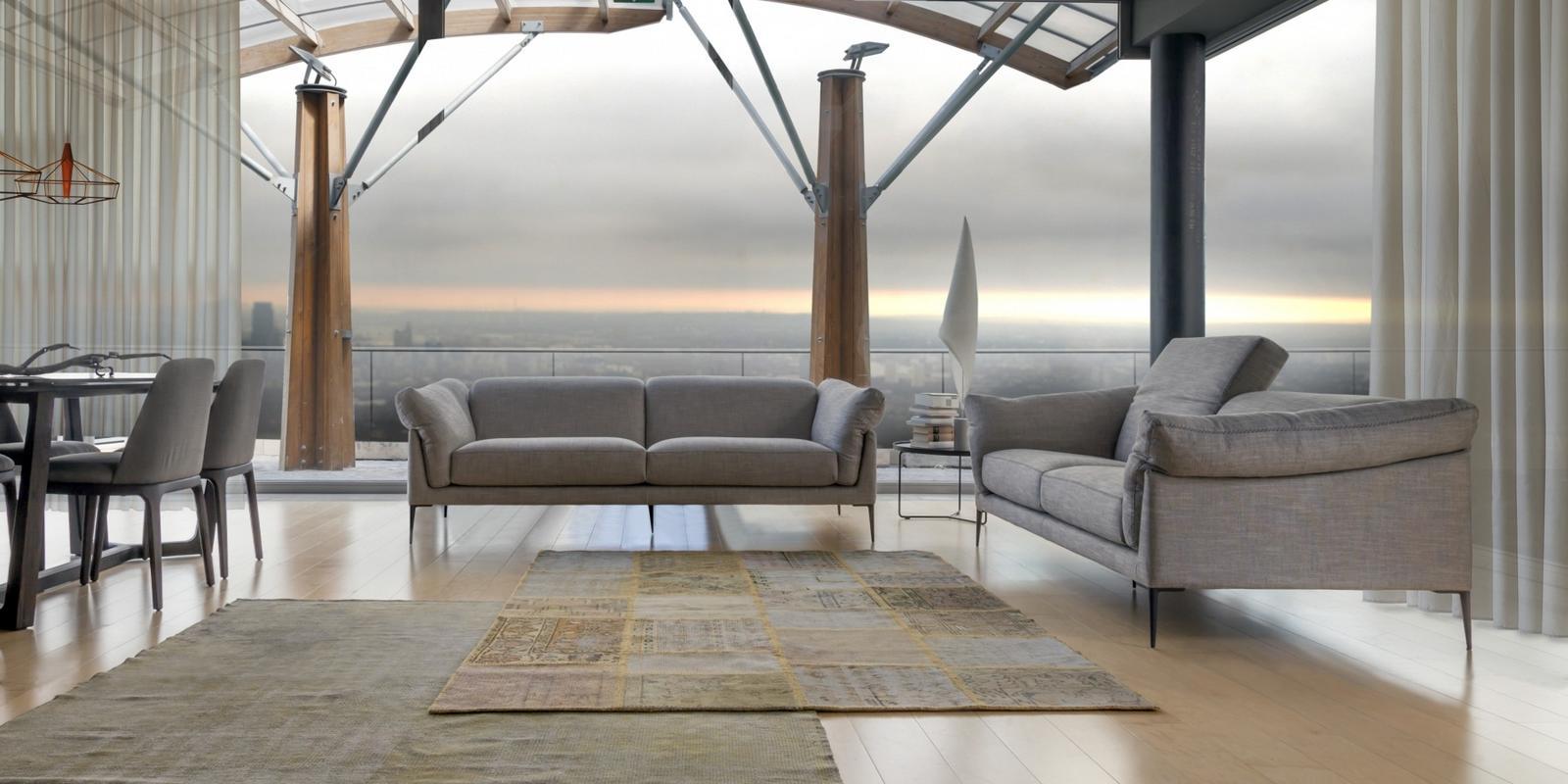 Sectional fabric sofa | Elisir by Calia Italia