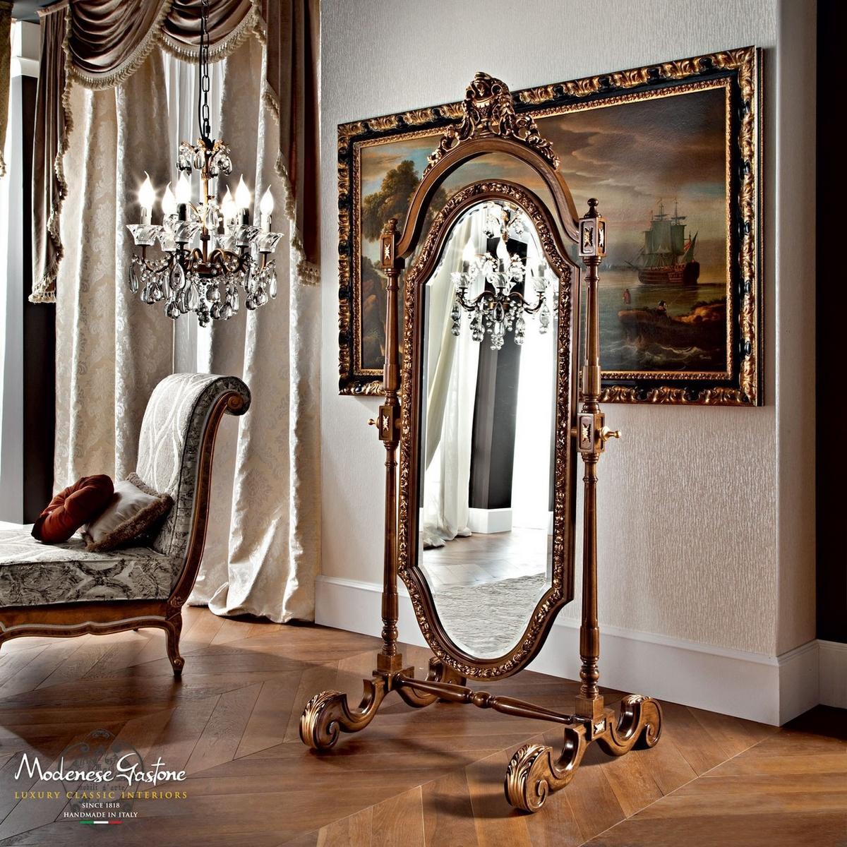 Tilting freestanding framed mirror | 12652 by Modenese Gastone