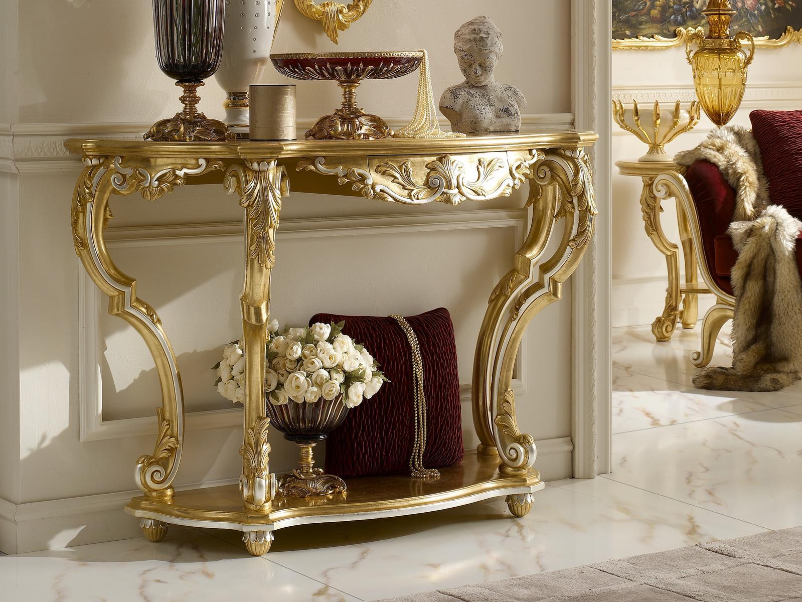 Demilune console table with drawers | Opera by Andrea Fanfani
