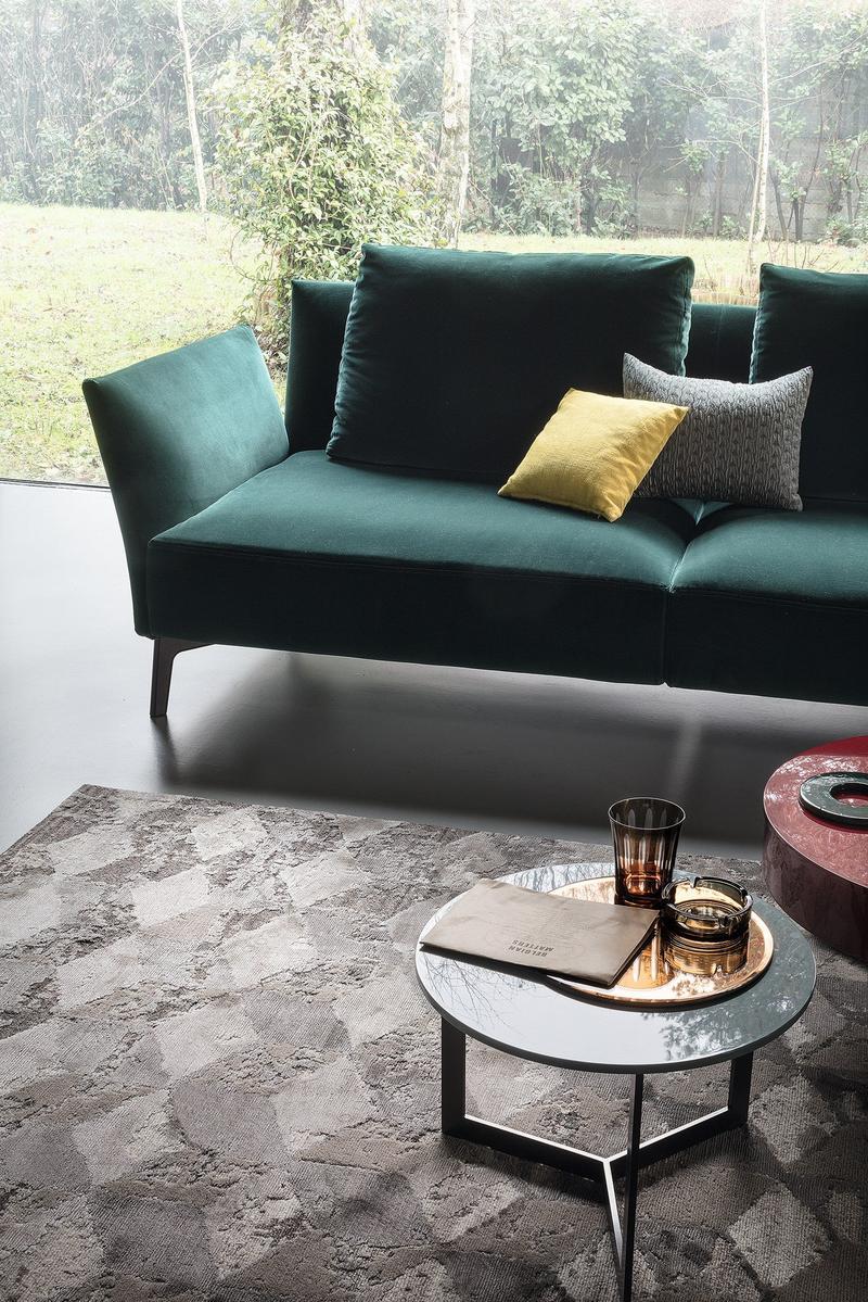 3 seater fabric sofa | Jermyn by Lema