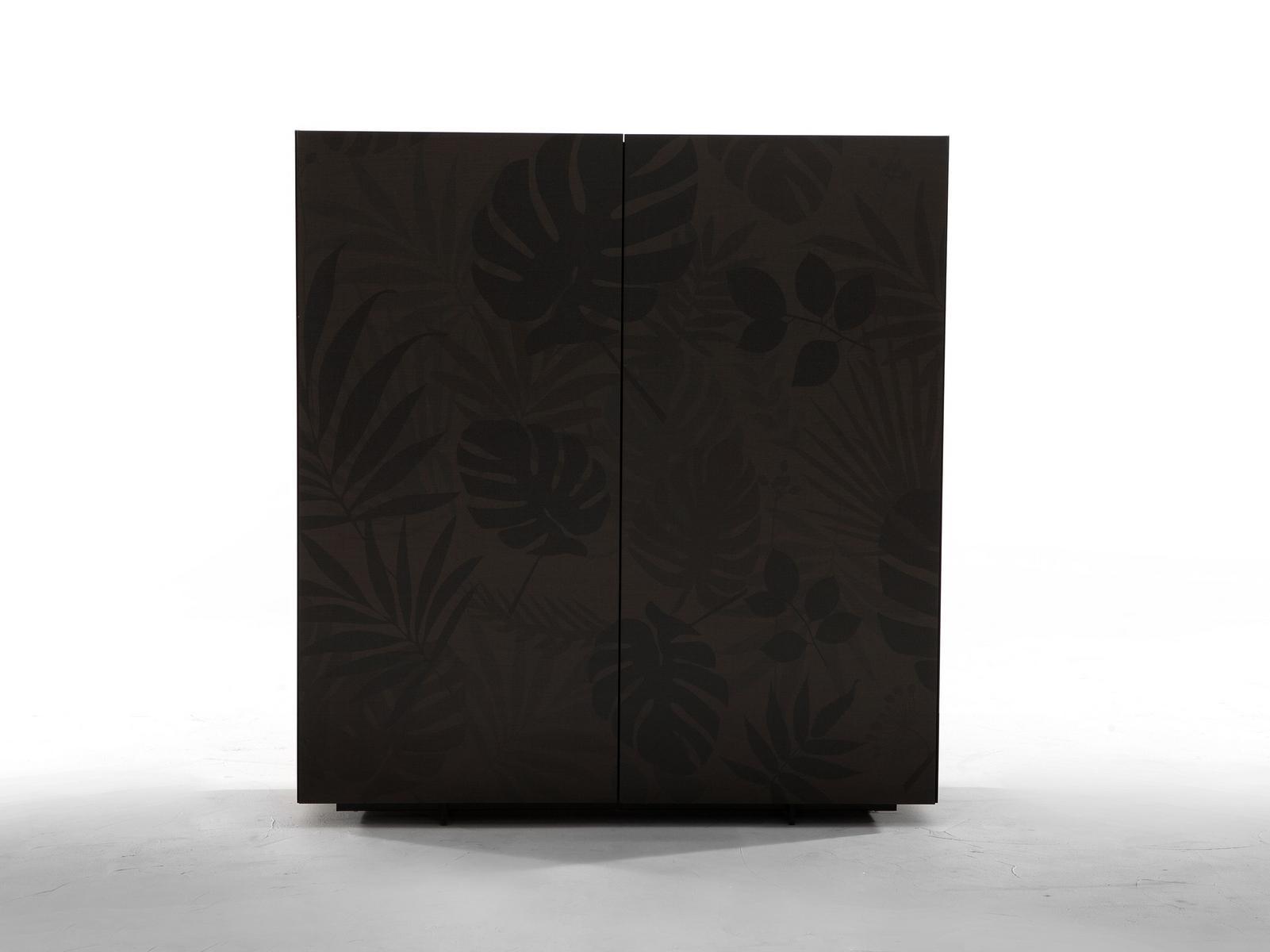 Wooden highboard with doors | Kong by Tonin Casa