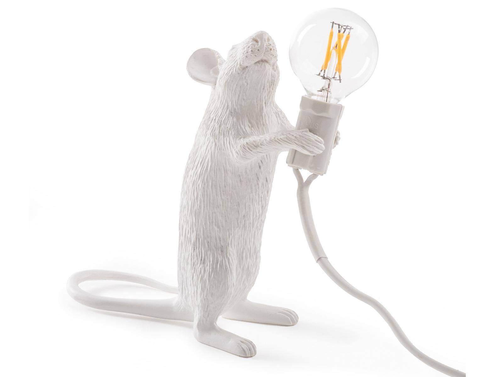LED resin table lamp | Mouse Lamp Standing - Step by Seletti