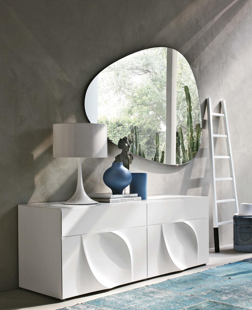 Wall-mounted mirror | Stone by Tonin Casa
