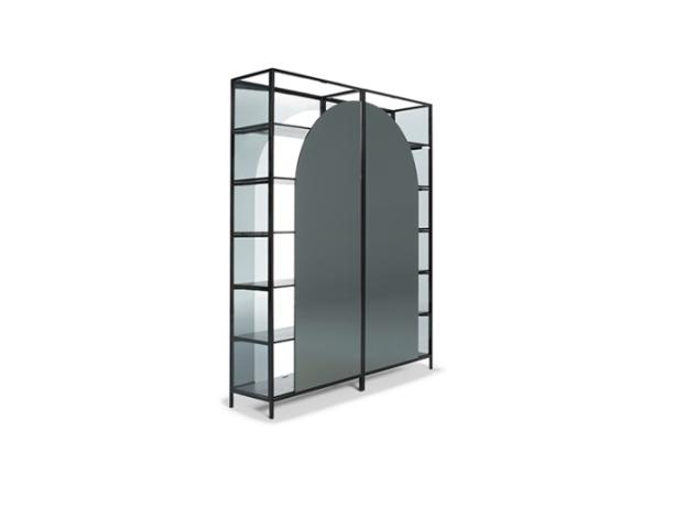Glass bookcase | Arch by Natuzzi Italia
