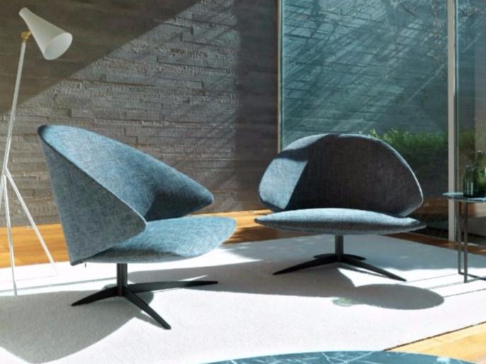 Armchair with 4-spoke base | Koster by Desiree