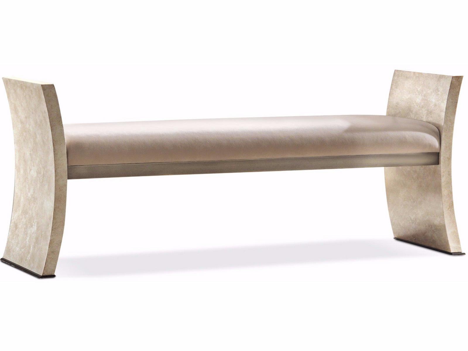 Upholstered velvet bench | Richard by Cantori