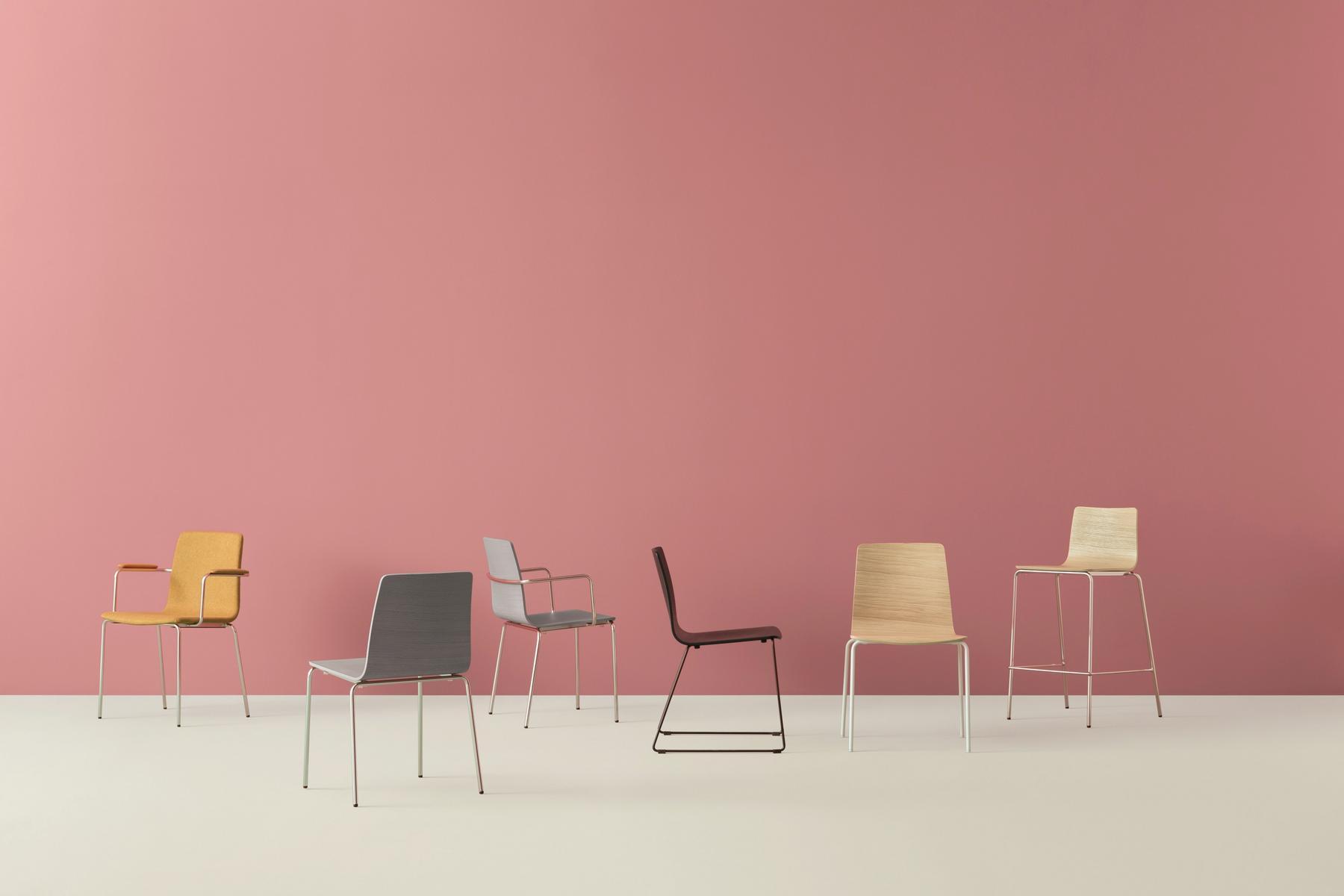 Restaurant chair with armrests | Inga 5614 by Pedrali